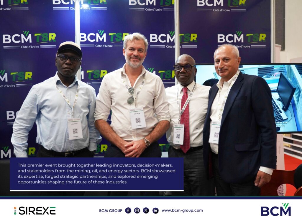 BCM Group and BCM-TSR Attended Salon International des Resources Extractives & Énergétiques (SIREXE-2024)